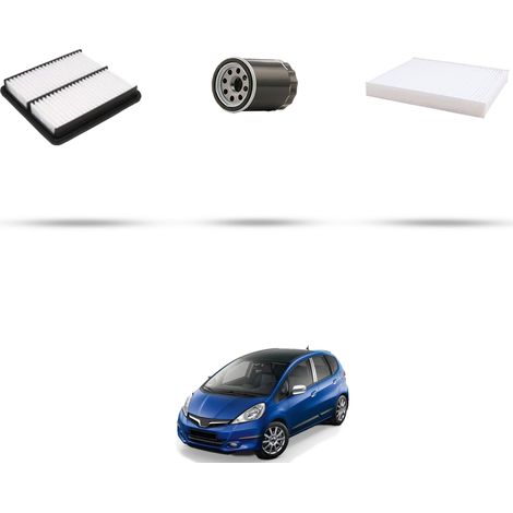 Kit tagliando 3 filtri compatibile con Honda Jazz III 1.4 74kw dal 2008 (1/5)