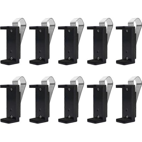 Lot de 10 clips universels pour pare-soleil de voiture et ouvre-porte de garage (45-67 mm) compatibles avec télécommande AT-4 (1/5)