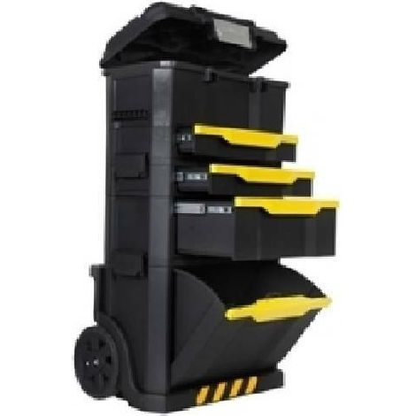 Stanley mobile 3 in 1 con rotelle rolling workshop 1-79-206
