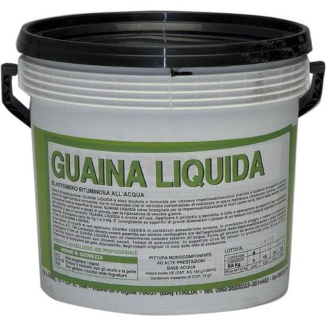 Guaina líquida bituminosa negra 5 kg