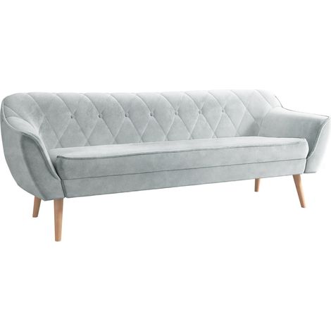 Sofá Glenview 106, Paros 05, 180x74x75cm, Tapiz, Patas: Madera (1/5)