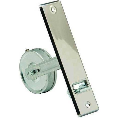 Enrolladores internos ajustables I Placa inox 185 mm 6 m