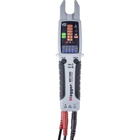 Megger MET1000 tester eléctrico robusto y portátil