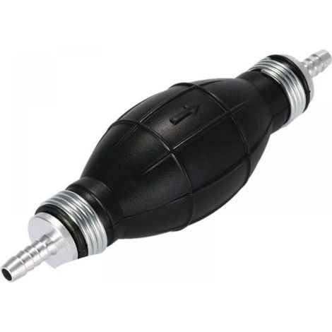 6mm Poire D'Amorcage Carburant Pompe à Main Inline Bateaux Alliage Gasoil Essence Diesel Pump,Universelle Pump Essence,Huile, Eau,Pompe de transfert de carburant,Automobile,Jardin Pompe
