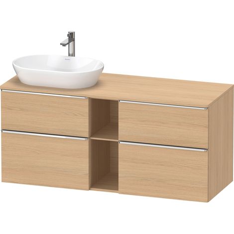 Lavabo consola Duravit D-Neo, suspendido (recortable a la