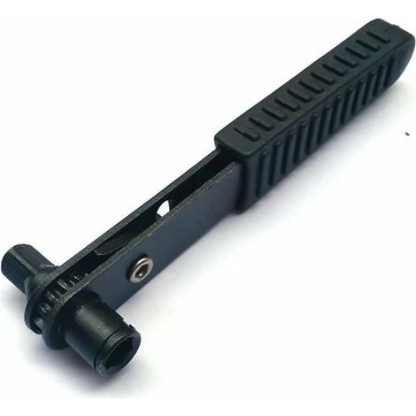 1/4 pouce Mini Tournevis à anneau élastique (noir) Clé à cliquet pour garage Outils à main 1/4 mini bouton à cliquet, clé (1/5)