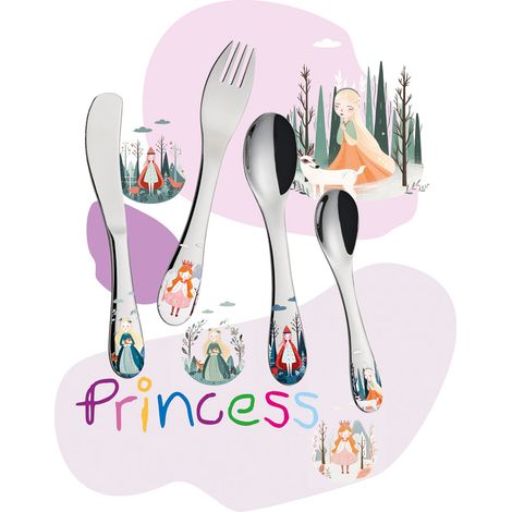 Cilio - Couverts enfants Princesse 4 pièces (1/3)