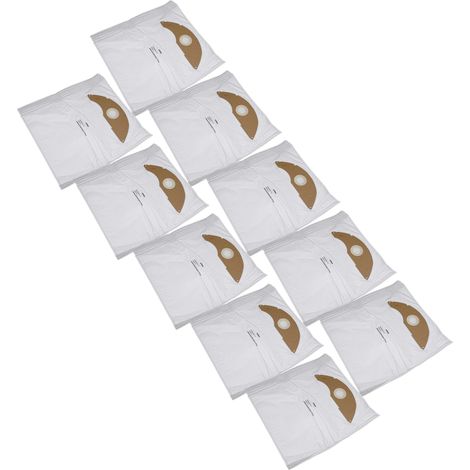 vhbw 50x Sacs compatible avec Kärcher NT 22/1 Ap L, NT 22/1 Ap Te L aspirateur - 42cm x 26,5cm blanc (1/4)