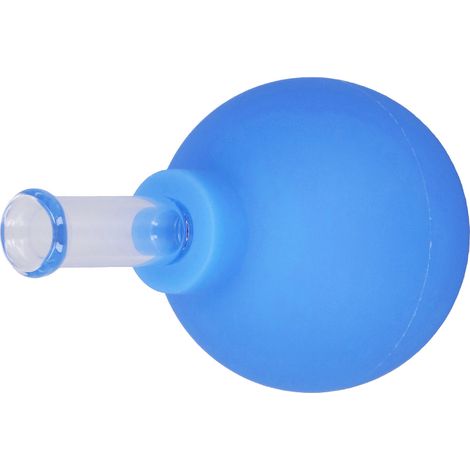 Massage facial par ventouses en silicone à vide, confortable pour les peaux sensibles, soin de beauté, bleu n°1 (1/5)