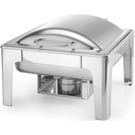 HENDI Chafing Dish GN 2/3, satiniert, Profi Line, 6L, 395x430x(H)290mm (1/5)