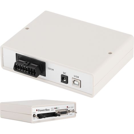 Boîtier d'alimentation ECU FLASH avec adaptateurs complets pour JTAG Works ECU Openport, prise US 100-240 V (1/5)