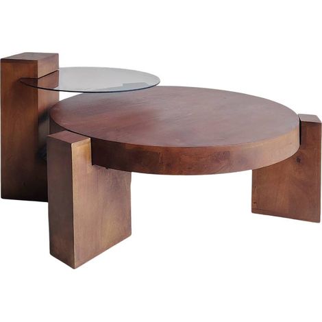 Table basse en bois de manguier Pierrick (1/5)