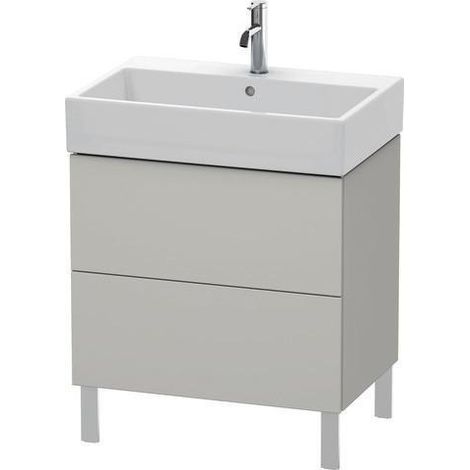 Meuble vasque L-CUBE 582x684x459mm en béton