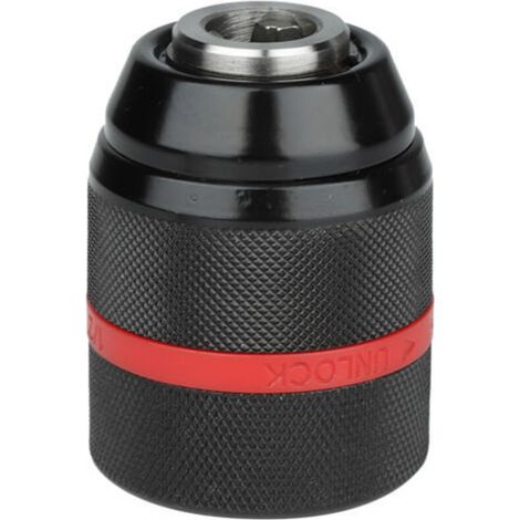 Mandrin de perceuse à main sans clé, support 1/2-20UNF, 2 13mm, mandrin de perceuse à serrage automatique à des fins multiples (1/4)