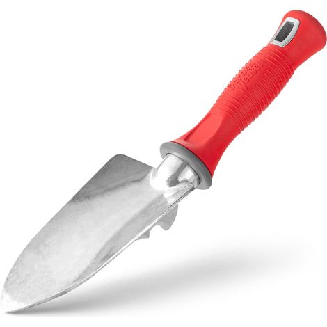 Truelle de Jardin, Pelle à Main, pour Creuser, cultiver et Planter, Prise en Main Confortable, résistante aux intempéries et à la Rouille 91365 (1/5)