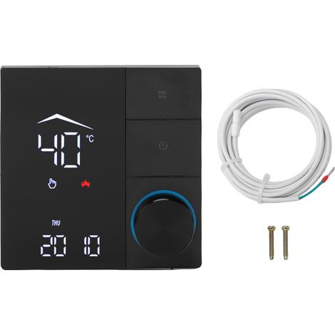 Panneau de Thermostat intelligent 16A, chauffage électrique, application, télécommande, contrôleur de température WiFi, pour maison, hôtel, bureau