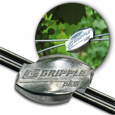 Connecteur Gripple pour grillage forestier moyen (2,00-3,25 mm), capacité de charge : 400 kg (1/5)