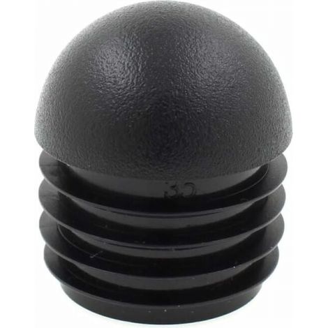 24 Pièces - Toutes Tailles - Inserts Bombés en Tube Rond Embouts Bouchons Bouchons pour Pieds de Meubles de Chaise de Table (22mm)