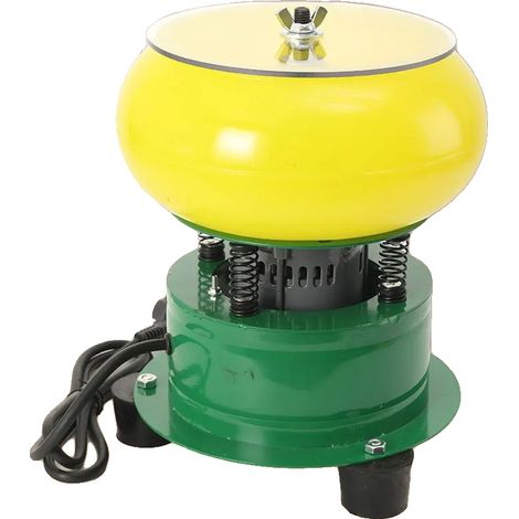 Machine de polissage par vibration, puissance de 100 W, matériau PU de haute qualité, design compact, adaptée pour les bijoux et les pierres, technologie de polissage efficace (1/5)