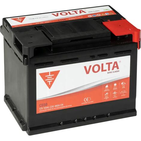 Batería de Coche 55Ah 460A EN Volta C550D Classic (1/3)