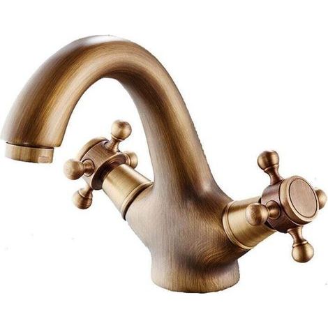 Robinet de lavabo en bronze (1/4)
