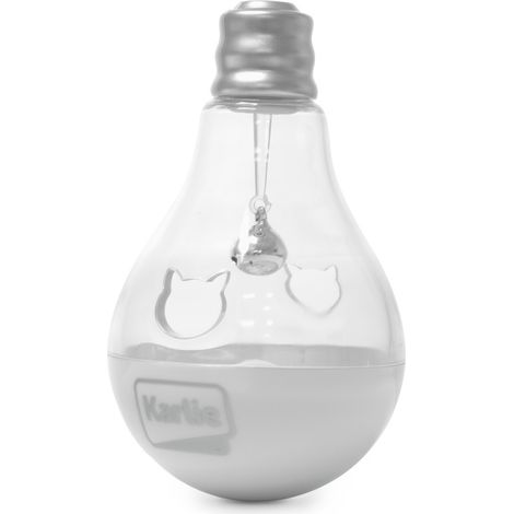 Lampadina k per snack per gatti con serpente a sonagli, 7 x 7 x 11 cm