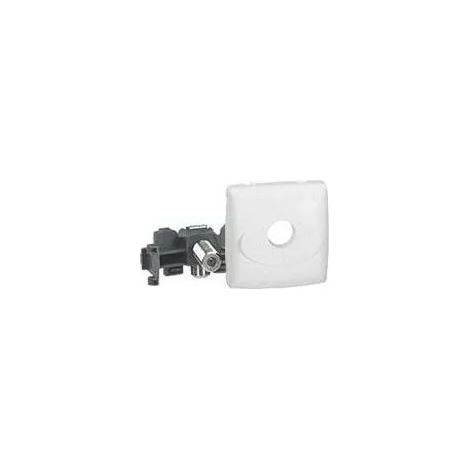 Legrand 86153 - Type F TV socket, modular surface-mounted equipment - white