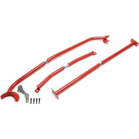 Kit barre anti-rapprochement en Alu Rouge Seat Toledo de 1991 a 1999-32952872