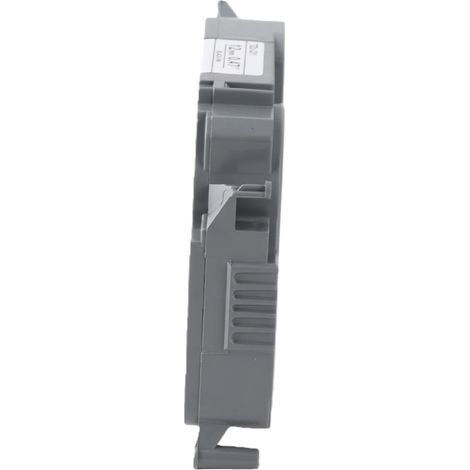Lot de 5 rubans pour étiqueteuse, noir sur blanc, largeur 12 mm, longueur 8 m, étanches, compatibles avec les imprimantes P Touch et PT D210. (1/5)