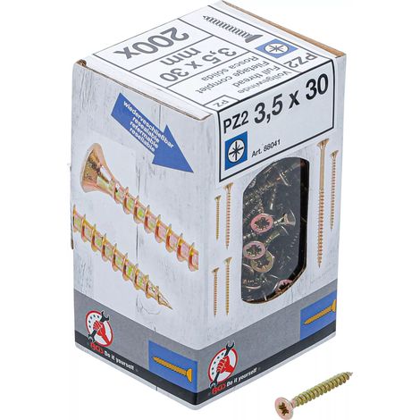 Tornillos bgs-diy multi-purpose screws PZ cabeza avellanada