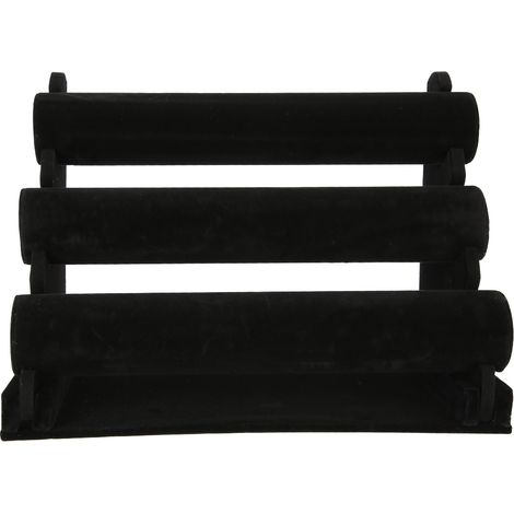 Étagère de présentation à trois niveaux pour montres, bracelets et bijoux (1/5)