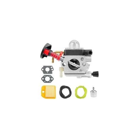 Carburateur STIHL HS82T/HS82R - Compatible HS87T/HS87R, référence 42371200621 - Pour taille-haies - Fiable - Jardiniers et professionnels (1/4)
