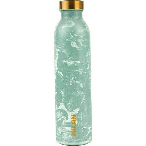 Botella isotérmica de acero inoxidable 0,59 l serie lava verde (1/2)