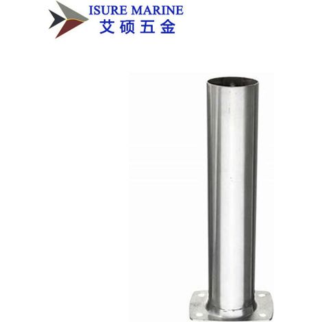 Angelrutenhalter aus Edelstahl 304, quadratische Basis, 15°, 30° und 90° Winkel, Bootszubehör, 15° Edelstahl
