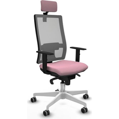 Piqueras y Crespo 1D026G2 Chaise de bureau rose confortable (1/3)