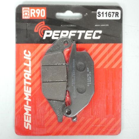 perftec Bremsbelag für Motorrad honda 125 xl v varadero 2001 bis (1/2)