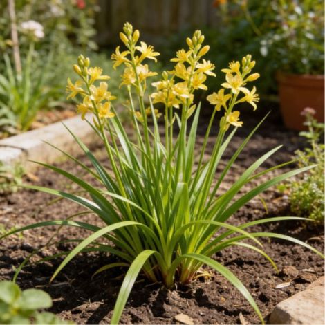 Tritoma citrina 20cm Godet 9cm - Kniphofia (1/4)