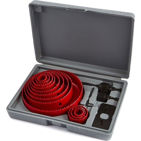 Set de 16 scies cloches – Accessoire de perçage – Coupes circulaires précises (1/5)