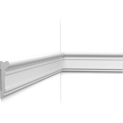 Carton complet de 41,40 mètres de cimaises DX119-2300 - 230x9,2x2,2cm - ORAC DECOR
