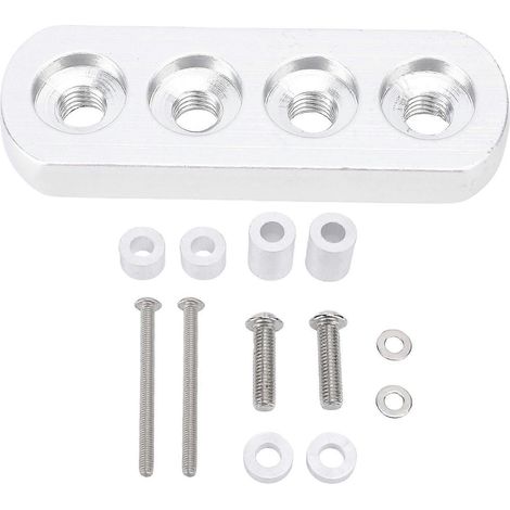 Lenkungsdämpfer-Stabilisatorhalterung für Motorräder, Aluminiumlegierung, elegantes Aussehen, verbesserte Stabilität für Roller und Elektrofahrräder. (1/5)