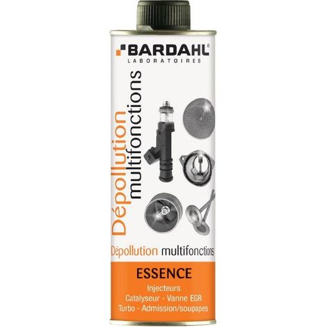 Dépollution multifonctions pour moteur Essence - Bardahl Laboratoires - Flacon de 500 ml, Exclusivité Multitanks