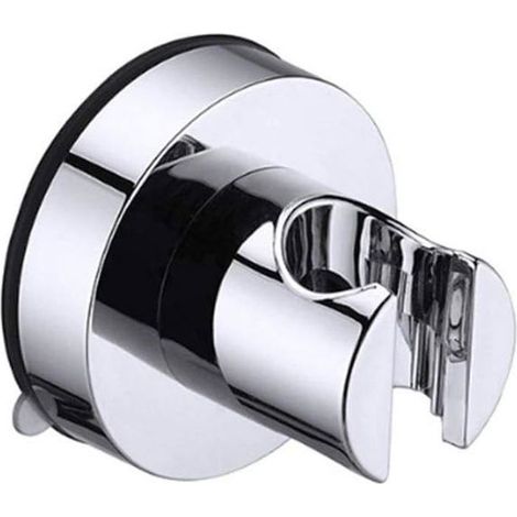 Bracket of knob of shower to cup without drilling 22 mm in stainless steel chrome-plated reusable for marble glass the (1/5)