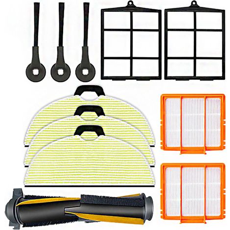 11 tampons de vadrouille de remplacement pour Shark RV2001WD AV2001WD, accessoires de pièces de rechange pour modèle d'aspirateur robot (1/5)