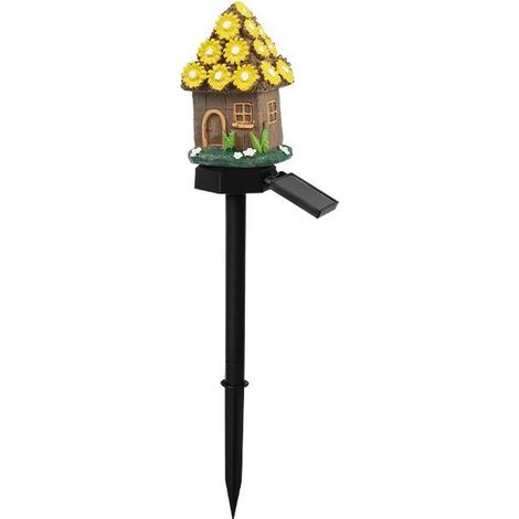 Lampes solaires pour champignons-Lampes pour pelouse-Lampes de sol pour extérieur-Lampes de décoration de jardin-Lampes pour maison de dessins animés-B (1/5)