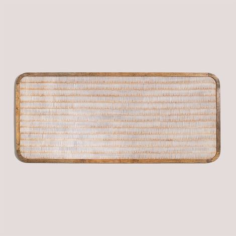 Testiera per letto da 150 cm in legno di mango Yulara SKLUM 150 cm (1/5)