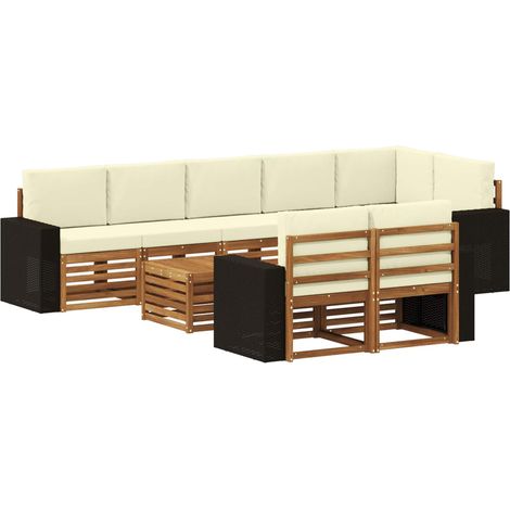 Juegos de sofás Madera de Acacia Sólida vidaXL (1/5)