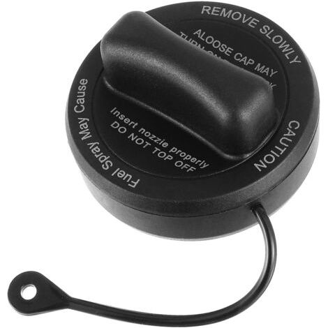 Tankdeckel kompatibel mit Mercedes-Benz W212 W211 R17 S204 C207 C209 A209 W203 W204 W245 W169 X204 Auto-Tankdeckel-Ersatz (schwarz) (1/5)