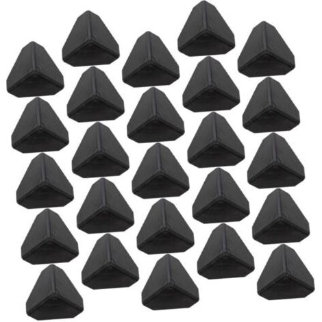 100 pièces Angles de Protection en Plastique pour Emballage Meubles Protection Coins Robustes Anti-Collision pour Cartons et Expéditions Garde-Bords Durables pour Meubles et
