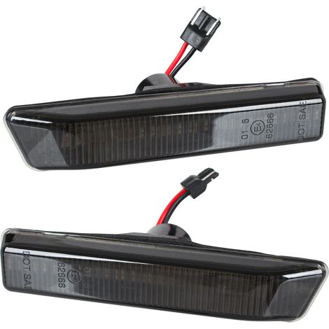 BMW 3 E36 FL 96-99 Intermitentes laterales LED AHUMADOS DIN脕MICOS 2 uds. JUEGO (1/5)