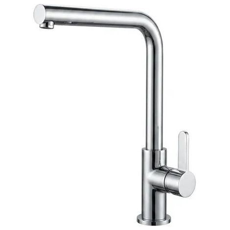 Miscelatore Cucina Inox Canna Alta Girevole 360° (1/5)